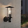 Paulmann Classic Wall Light with Motion Detector dark grey application picture