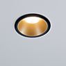 Paulmann Cole Deckeneinbauleuchte LED schwarz/gold matt, 3er Set