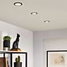 Paulmann Cole recessed Ceiling Light LED black/silver matt, Set of 3 , Warehouse sale, as new, original packaging application picture