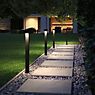 Paulmann Dobla Bollard Light LED dark grey application picture