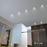 Paulmann Gil Plafondinbouwlamp LED wit mat/goud mat, Set van 3 , uitloopartikelen productafbeelding