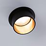 Paulmann Gil Plafondinbouwlamp LED zwart mat/goud mat, Set van 3