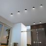 Paulmann Gil recessed Ceiling Light LED white matt/gold matt, Set of 3 , discontinued product application picture
