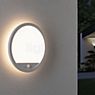 Paulmann Lamina Ceiling Light LED round - with Motion Detector black application picture