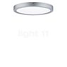 Paulmann Lunar Ceiling Light LED round chrome matt - ø40 cm