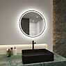 Paulmann Mirra Illuminated Mirror LED round mirrored application picture