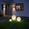 Paulmann Plug & Shine Globe Bodenleuchte LED weiß, 20 cm, RGBW, Zigbee , Lagerverkauf, Neuware Anwendungsbild