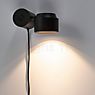 Paulmann Puric Pane lampe de table et Applique LED noir - produit en situation