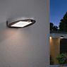 Paulmann Ryse Applique LED avec solaire anthracite - produit en situation