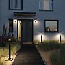 Paulmann Sienna Borne lumineuse LED anthracite - produit en situation