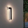 Paulmann Solaire-Lumière de numéro de maison LED 2 - produit en situation