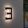 Paulmann Solar-luz de número de casa LED 2 , Venta de almacén, nuevo, embalaje original - ejemplo de uso previsto