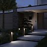 Paulmann Trabia Bollard Light LED wood application picture