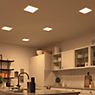 Paulmann Veluna Recessed Ceiling Light LED square 18,5 cm - 3,000 K application picture