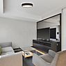 Peill+Putzler Varius X Ceiling Light LED black/gold - ø47 cm application picture