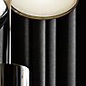 Penta Elisabeth, lámpara de sobremesa LED negro/cromo - 40 cm