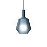 Penta MoM, lámpara de suspensión negro/azul - 20 x 40 cm