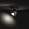 Philips Hue White Ambiance Buckram Spot 1-licht uitbreiding zwart , uitloopartikelen