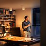 Philips Hue White Ambiance Pillar Spot 1 lamp Extension black , discontinued product application picture