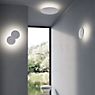 Rotaliana Collide Wall-/Ceiling Light LED ø33 cm - white matt - 2.700 k - phase dimmer application picture