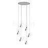 Rotaliana Luxy Hanglamp 6-lichts Cluster wit/wit glanzend