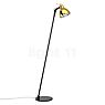 Rotaliana Luxy, lámpara de pie negro/dorado brillo - sin brazo
