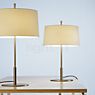 Santa & Cole Diana Menor Table Lamp brass/black linen application picture