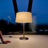 Santa & Cole Diana Table Lamp nickel/white linen application picture