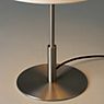 Santa & Cole Diana Table Lamp nickel/white linen