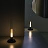 Santa & Cole Sylvestrina Lampe rechargeable LED noir - produit en situation