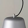Santa & Cole Vaso Suspension LED gris aluminium - 1-10 V