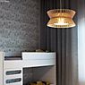 Secto Design Kontro 6000 Hanglamp walnuss, fineer/textielkabel wit productafbeelding