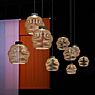 Secto Design Kumulo 5200 Pendant Light walnut veneered application picture