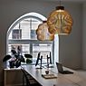 Secto Design Kumulo 5200 Pendant Light walnut veneered application picture