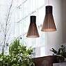 Secto Design Magnum 4202 Pendant Light walnut, veneered/textile cable white , Warehouse sale, as new, original packaging application picture