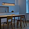 Secto Design Owalo 7000 Pendant Light LED walnuss, veneered application picture