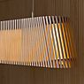 Secto Design Owalo 7000 Pendant Light LED walnuss, veneered