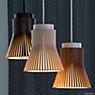 Secto Design Petite 4600 Hanglamp berk, natuur/ textielkabel wit productafbeelding