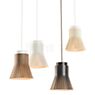 Secto Design Petite 4600 Pendel birk, naturlig/ tekstil ledning hvid