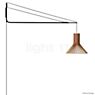 Secto Design Puncto 4203 Hanglamp walnuss, fineer/textielkabel wit