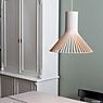 Secto Design Puncto 4203 Hanglamp walnuss, fineer/textielkabel wit productafbeelding