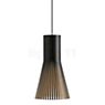 Secto Design Secto 4201, lámpara de suspensión negro, laminado/ cable textil negro