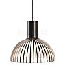 Secto Design Victo 4250, lámpara de suspensión negro, laminado/ cable textil negro