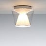 Serien Lighting Annex, lámpara de techo LED L - difusor externo cristalino/difusor interior pulido - 3.000 K - dali