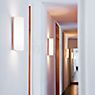 Serien Lighting Club Lampada da parete alluminio spazzolato, paralume bianco - immagine di applicazione