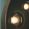 Serien Lighting Curling Applique LED verre - M - diffuseur extérieur argenté/sans diffuseur interne - 2.700 K - produit en situation