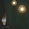Serien Lighting Curling Lampada da parete LED vetro - M - diffusore esterno argento/senza diffusore interno - dim to warm - immagine di applicazione