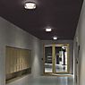 Serien Lighting Curling Lampada da soffitto LED vetro - S - diffusore esterno traslucido chiaro/diffusore interno conico - 2.700 K - immagine di applicazione