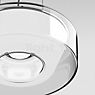 Serien Lighting Curling Pendant Light LED glass - M - external diffuser silver/without inner diffuser - dim to warm