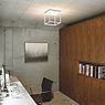 Serien Lighting Reflex² M Lampada da soffitto LED corpo bianco/riflettore bianco lucido - 30 cm - fase di dimmer - immagine di applicazione